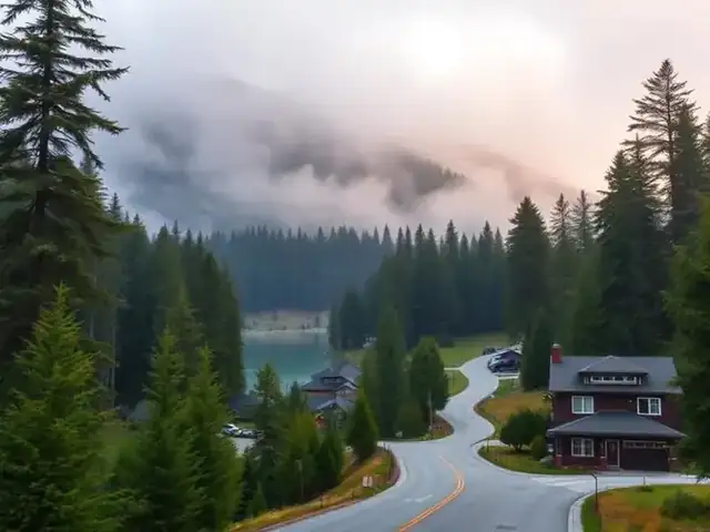 View of Anmore, British Columbia