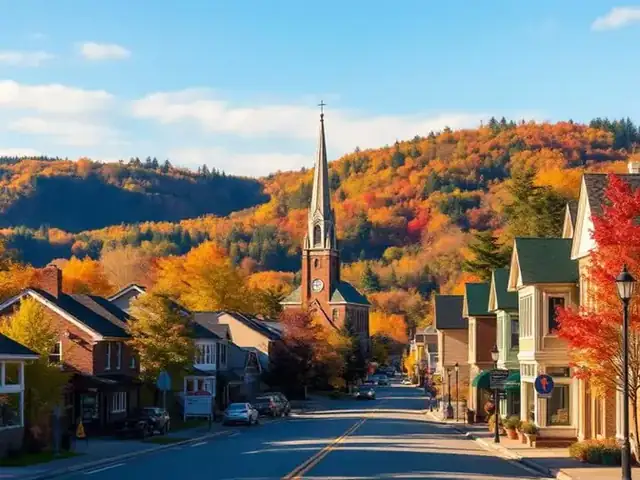 View of Bolton, Ontario