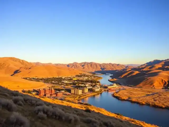 View of Kamloops, British Columbia