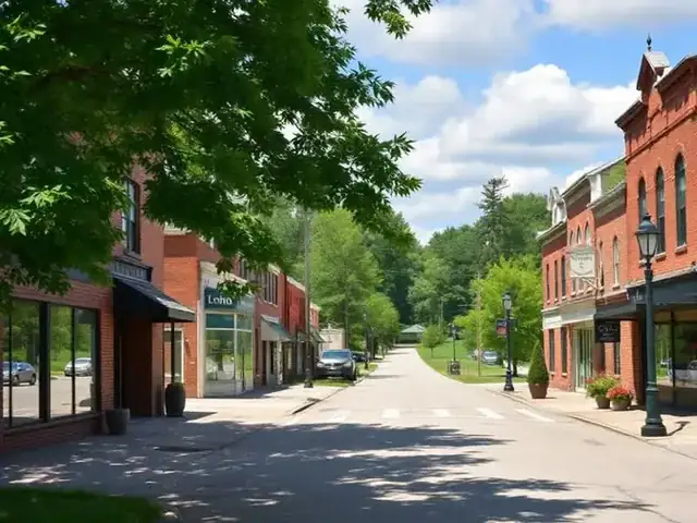 View of Parkhill, Ontario