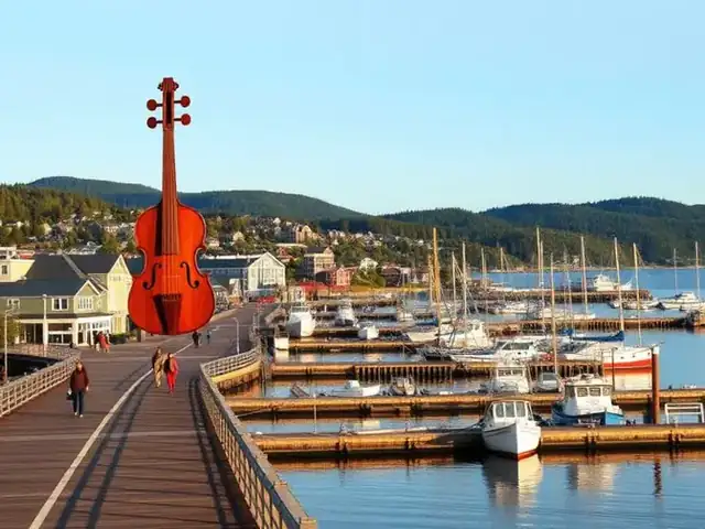 View of Sydney, Nova Scotia